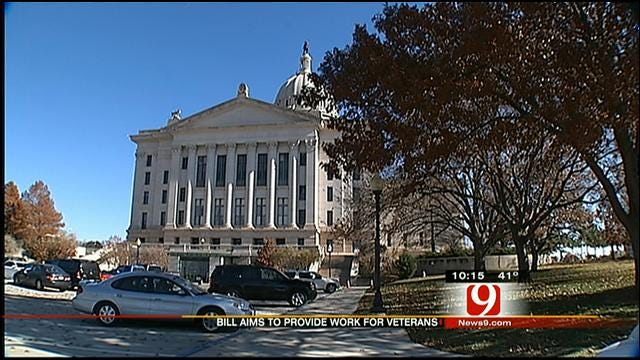 Oklahoma Lawmaker Pushes Legislation To Get Veterans Jobs
