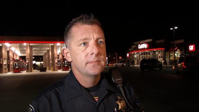 WEB EXTRA: Tulsa Police Sgt. Mike Parson Talks About QuikTrip Stabbing