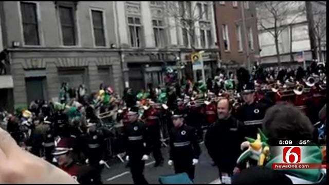 Pride Of Owasso Gets Top Honors In St. Patrick's Day Parade In Dublin
