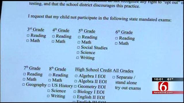 Bixby Adopts 'Opt Out' Policy For Standardized Tests