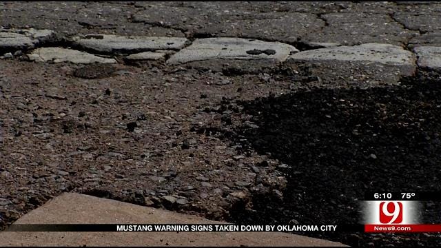 City Of Mustang 'No Truck' Signs Removed In OKC