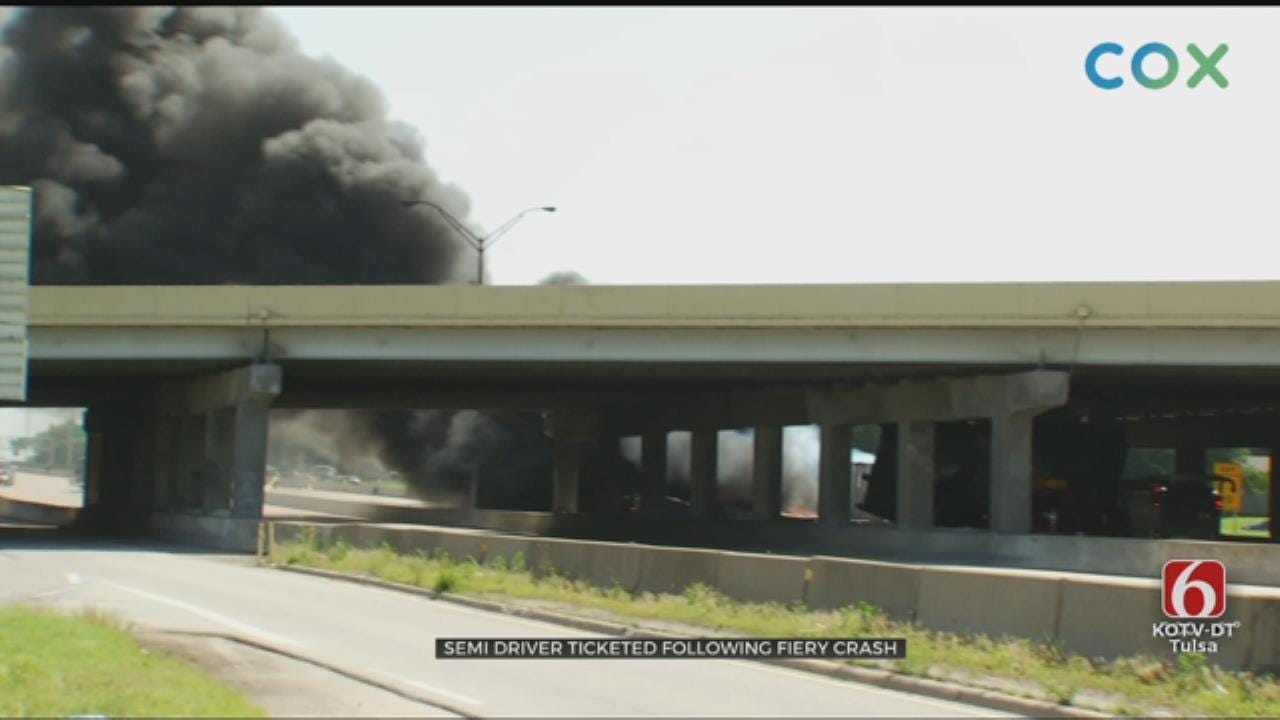 Only Minor Damage To Tulsa Bridge After Semi Crash