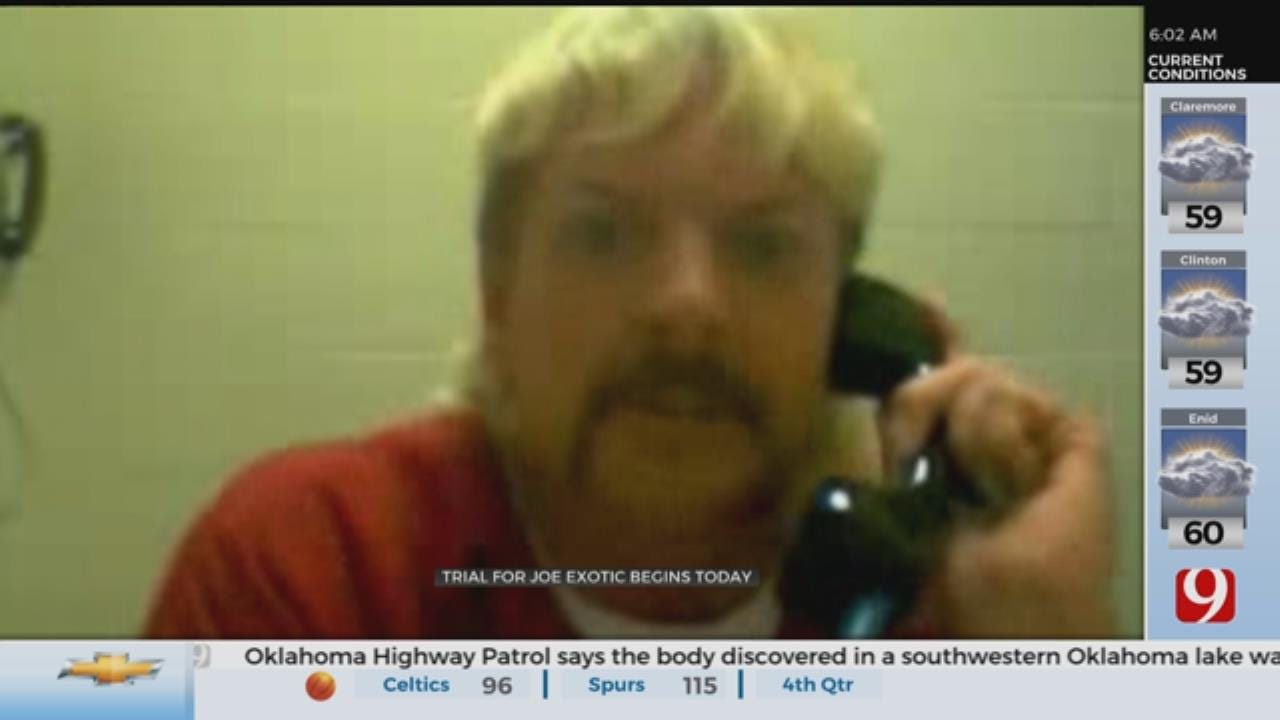Trial For Joe Exotic To Begin Monday