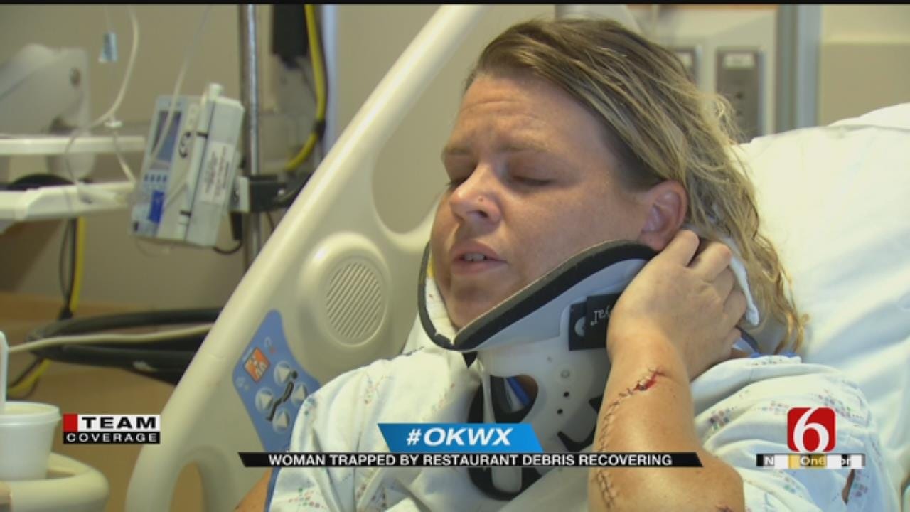 Tulsa Woman Recalls Moments Tornado Struck TGI Fridays