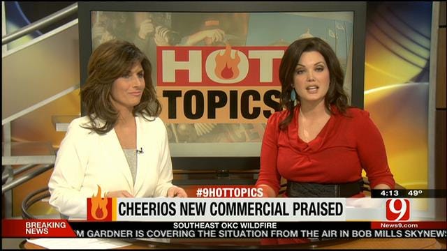 Hot Topics: Cheerio Commercials Return