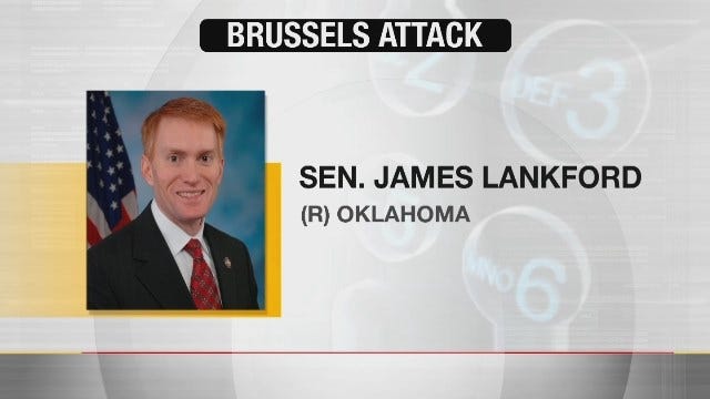 Senator James Lankford Comments On Brussels Terror Attacks