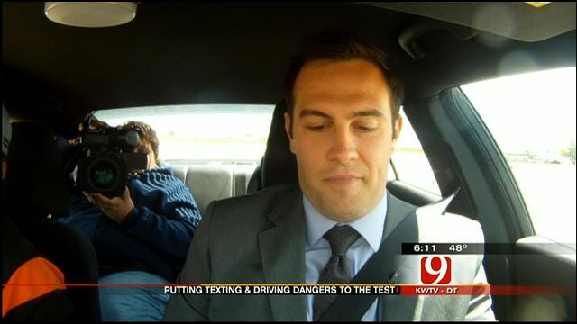 News 9's Chris McKinnon Puts Texting & Driving To The Test