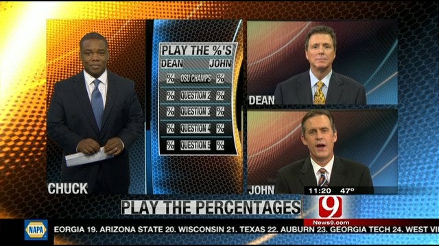 Play the Percentages: Oct. 30, 2011