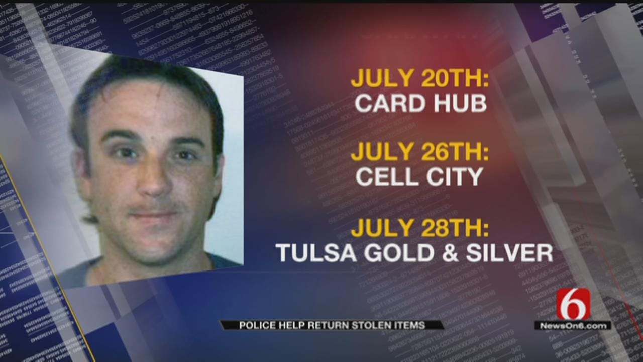 Stolen Items Recovered After Arrest Of Tulsa ‘Rooftop Burglar’
