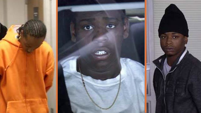 WEB EXTRA: Video Of Three Tulsa Teens Following Their Arrest On First Degree Murder Complaints