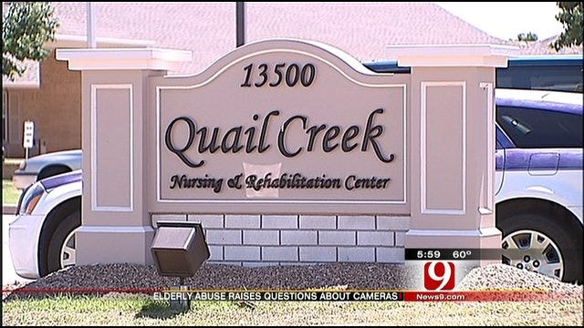 Experts Debate Use Of Cameras After Abuse Captured At OKC Nursing Home