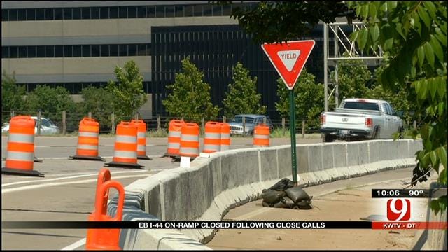 ODOT: Close Calls Prompt Busy I-44 Ramp Closure
