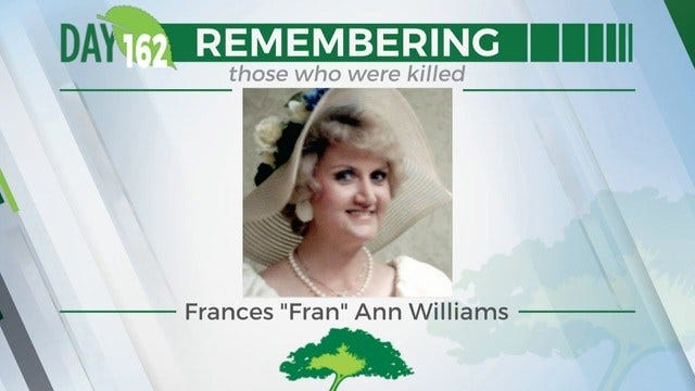 168 Day Campaign: Frances 'Fran' Ann Williams