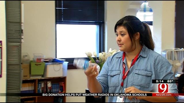 OK Company Donates Weather Radios To Every Public School Statewide