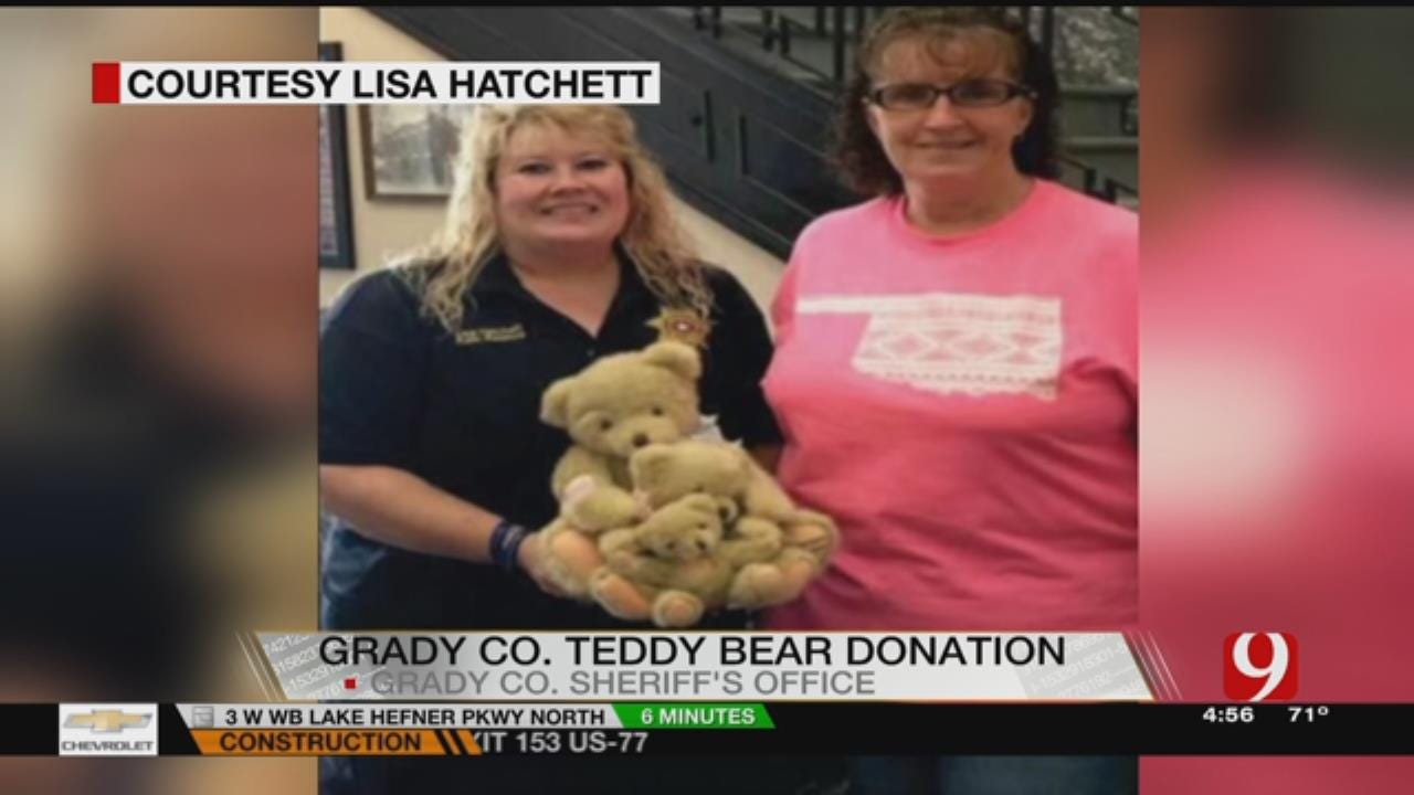 Grady County Sheriff's Office Grateful For Donation Of Teddy Bears