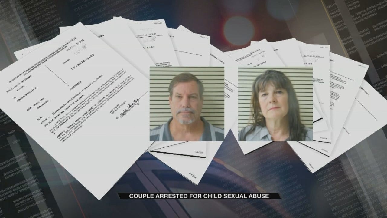 Wagoner County Couple Arrested For Abusing Young Relative, Deputies Say