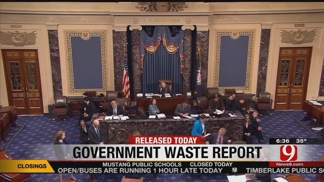 Senator James Lankford To Release 'Waste Book'