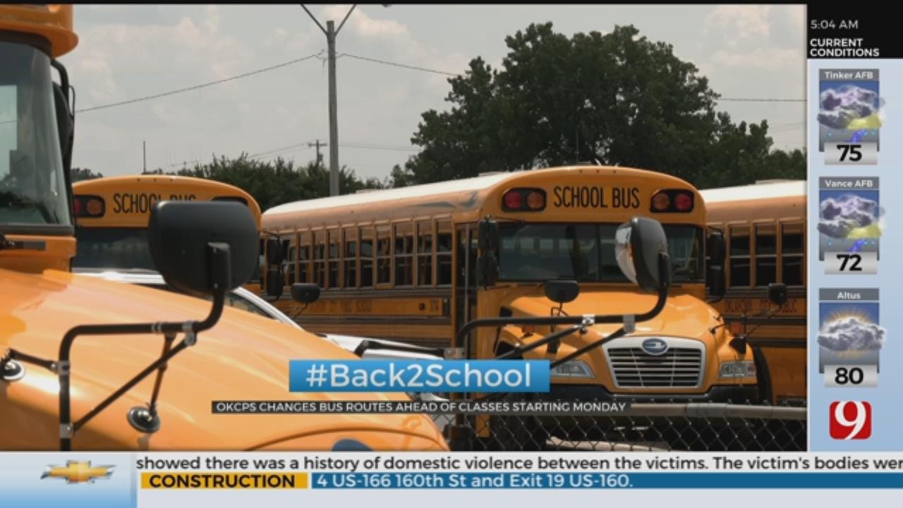 OKCPS Changes Bus Routes Ahead Of The Start Of School Year
