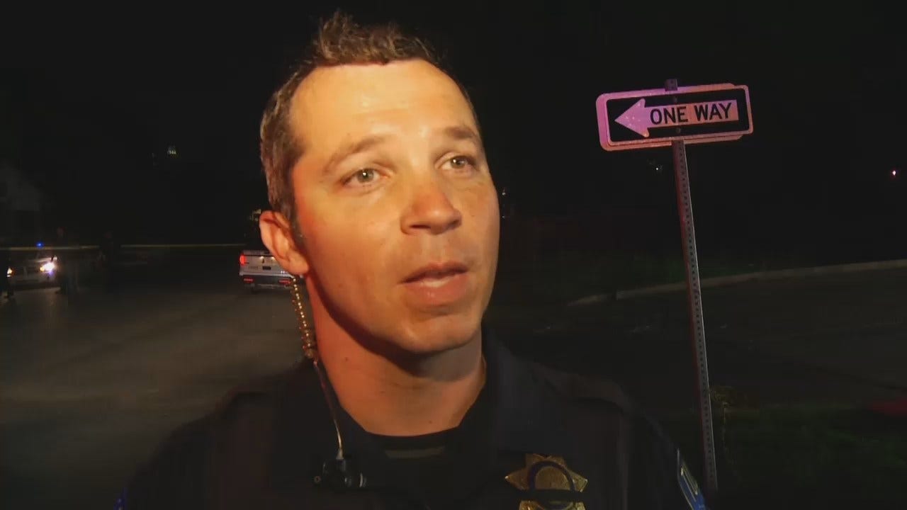 WEB EXTRA: Tulsa Police Cpl Wyatt Poth Talks About Stabbing