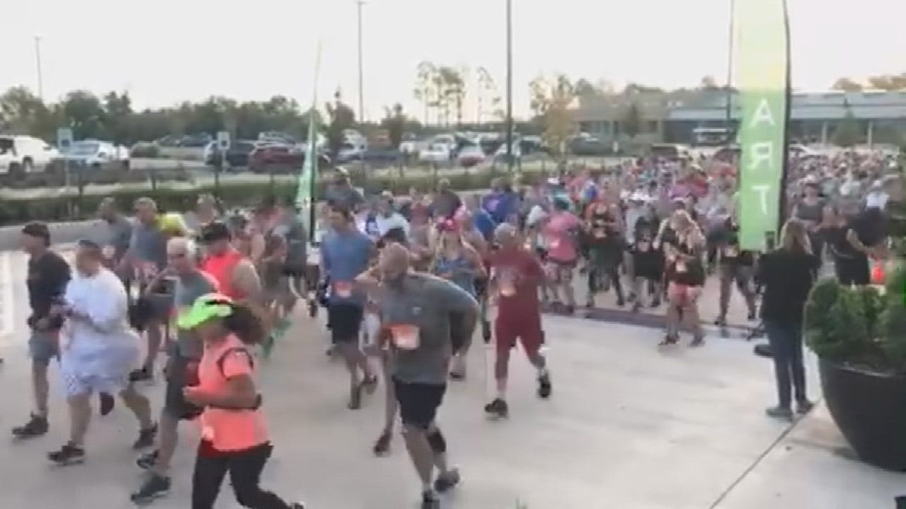 More Than 600 Runners Take Part In OKC Zoo's 'Monarch Madness 5k'
