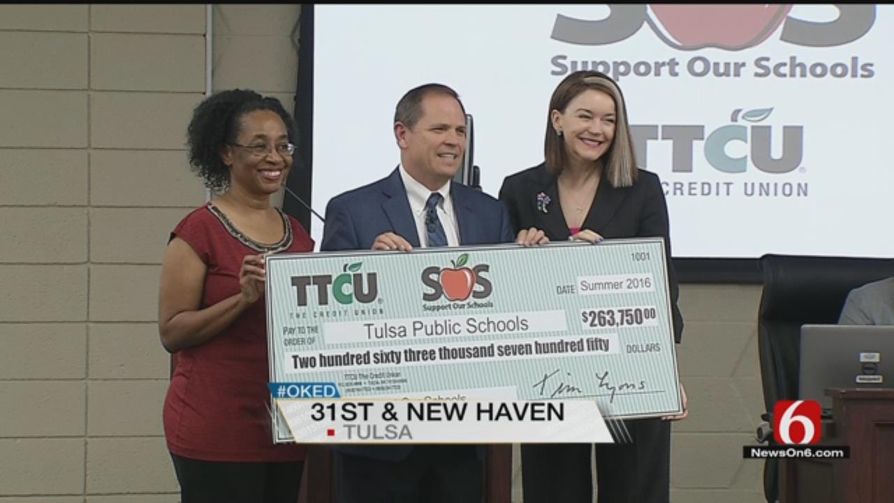 Community Effort Helps Bring Extra Cash To Tulsa Area Schools
