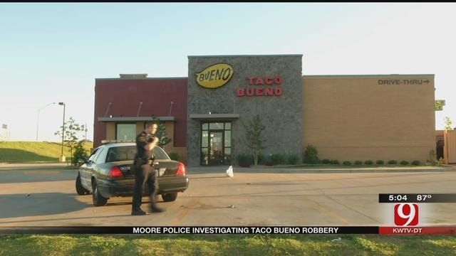 Fast Food Manager Held Up At Gunpoint During Robbery