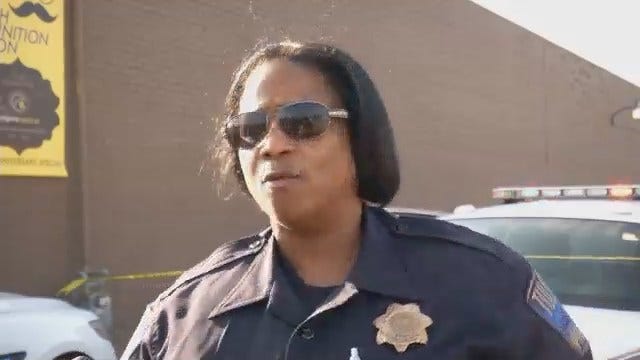 WEB EXTRA: Tulsa Police Officer Denita Kinard Talks About The Shooting