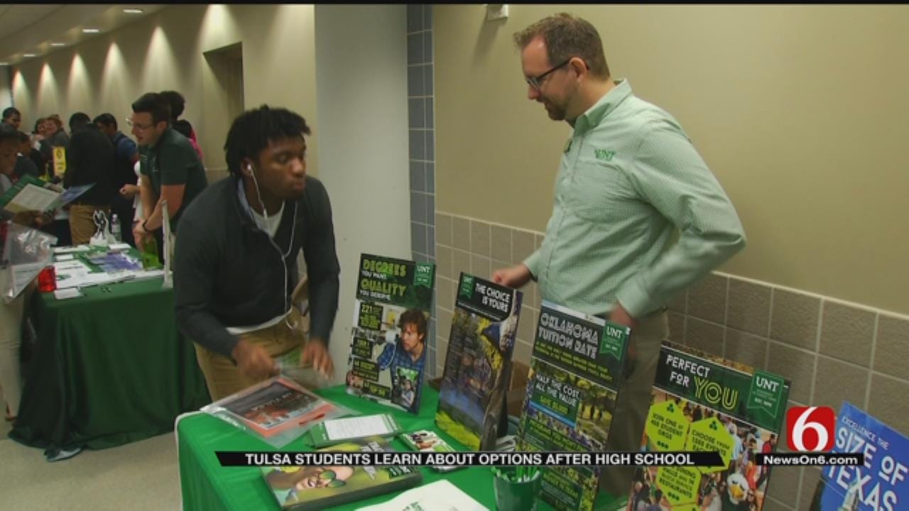 'Go To College' Fair Encourages Tulsa Students To Look At Options