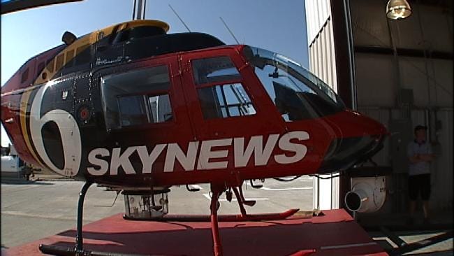 WEB EXTRA: SkyNews6 Lands At New Downtown Tulsa Hangar
