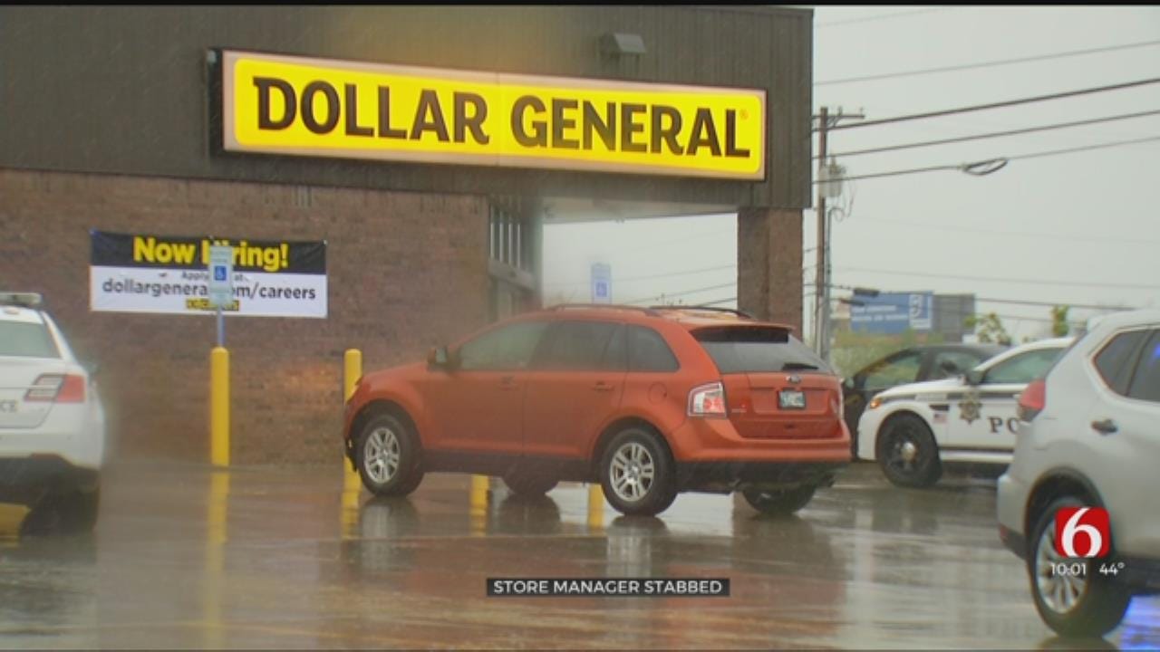 TPD: Suspect In Custody After Stabbing Manager At Dollar General