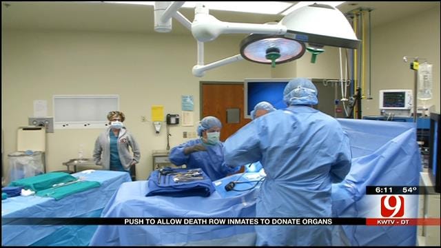 OK Lawmaker Works To Allow Death Row Inmates Donate Organs