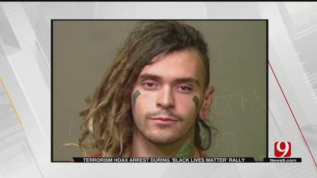 Edmond Man Arrested, Accused Of Attempted Terrorism Hoax At Rally