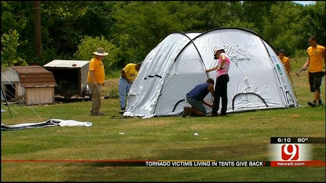 Little Axe Family Paying Tornado Relief Efforts Forward
