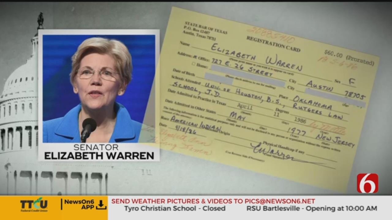 Sen. Elizabeth Warren Apologizes For Claiming She Was 'American Indian'