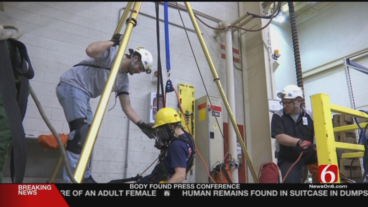Tulsa Firefighters Train For Special Situation Rescues