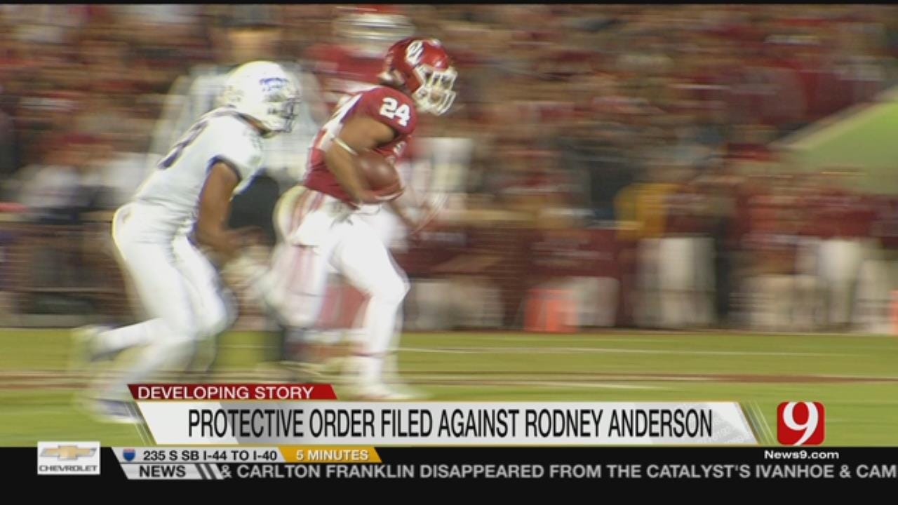 Protective Order Filed Against OU Running Back Rodney Anderson