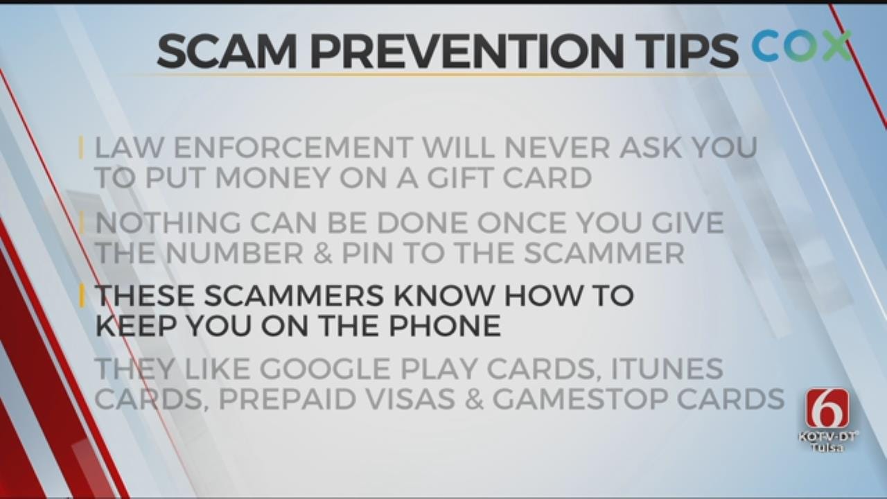 Tulsa Police: Newest Scammers Say They'll Arrest You If You Don't Pay