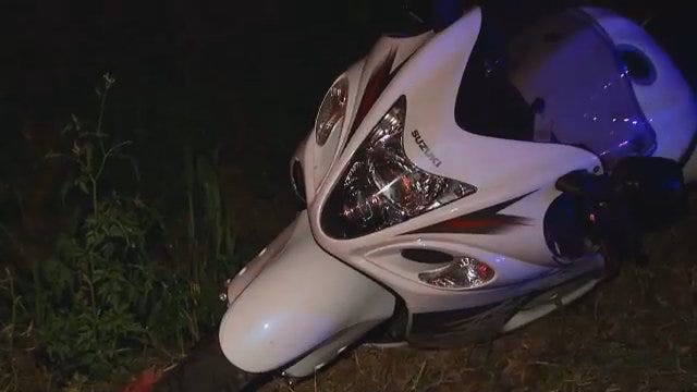 WEB EXTRA: Scenes From Fatal Motorcycle Crash