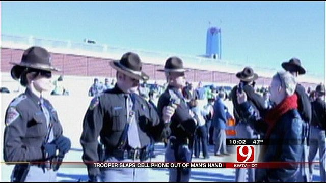 Trooper's Encounter With Protester Turns Physical