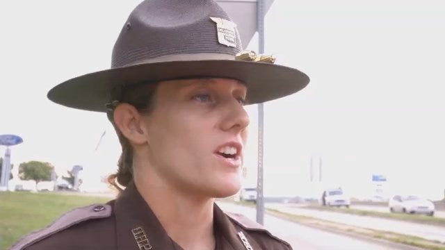 WEB EXTRA: OHP Trooper Sarah Rencken Talks About the Crash
