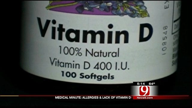 Medical Minute: Allergies And Lack Of Vitamin D