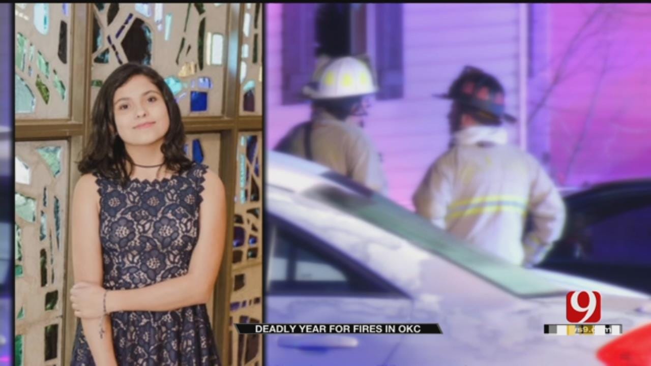 OKCFD Reports High Number Of Fire Deaths, Most Recent Includes 15-Year-Old Girl