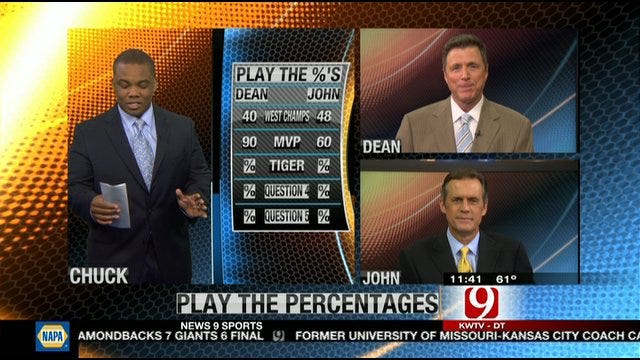 Play the Percentages: April 8, 2012
