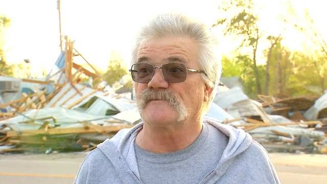 WEB EXTRA: Quapaw Resident Sid Smith Talked To Dave Davis About Seeing The Tornado