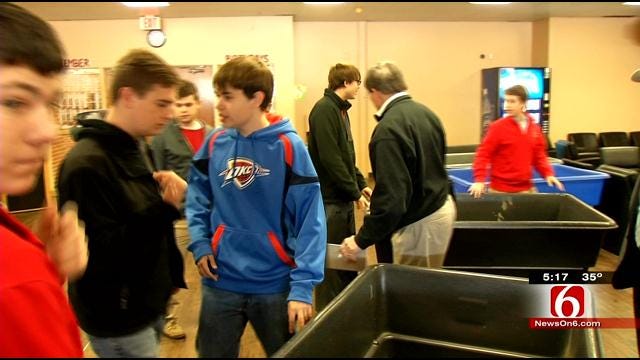 Bishop Kelley Students Collect More Than 850 Coats For Trav's Coats For Kids