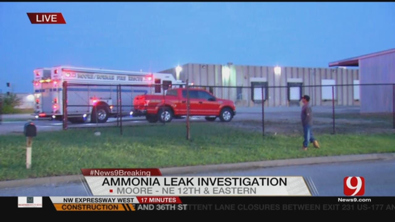 Ammonia Leak At Moore Food Plant