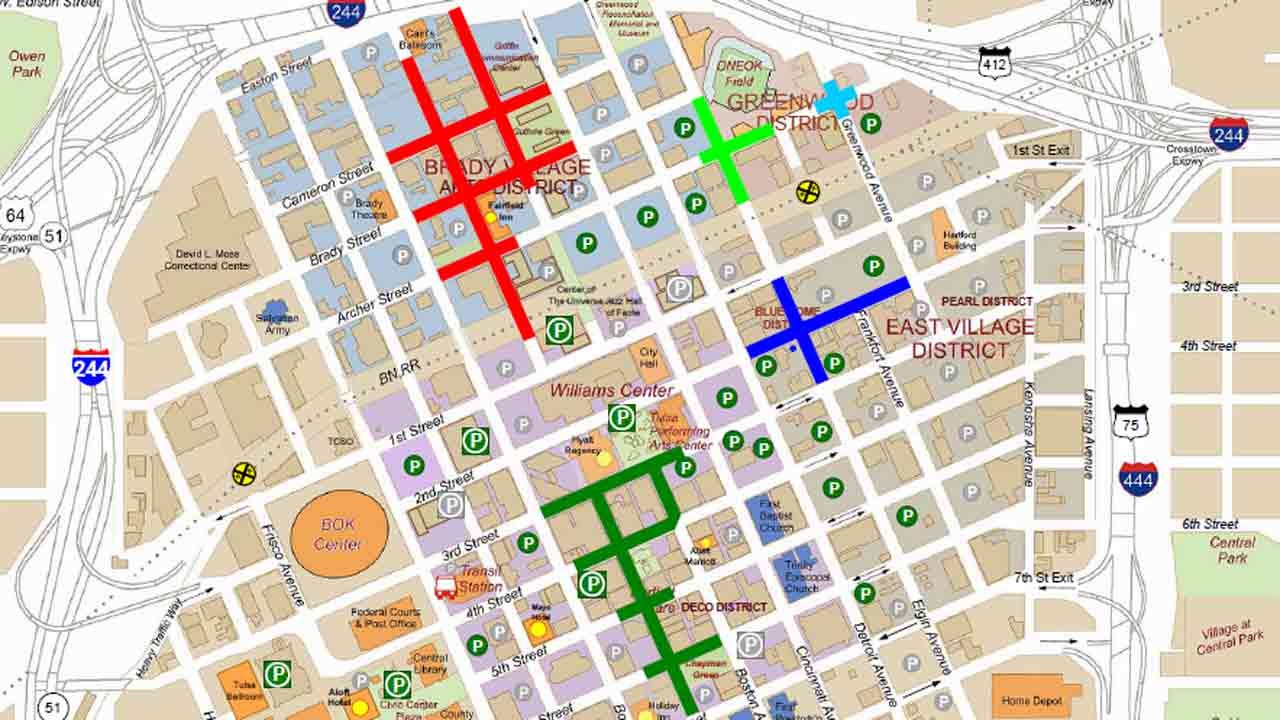 Busy Downtown Weekend Prompts Several Road Closures
