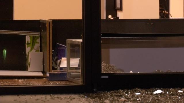 WEB EXTRA: Video From Scene Of Tulsa Cell Phone Repair Store Burglary