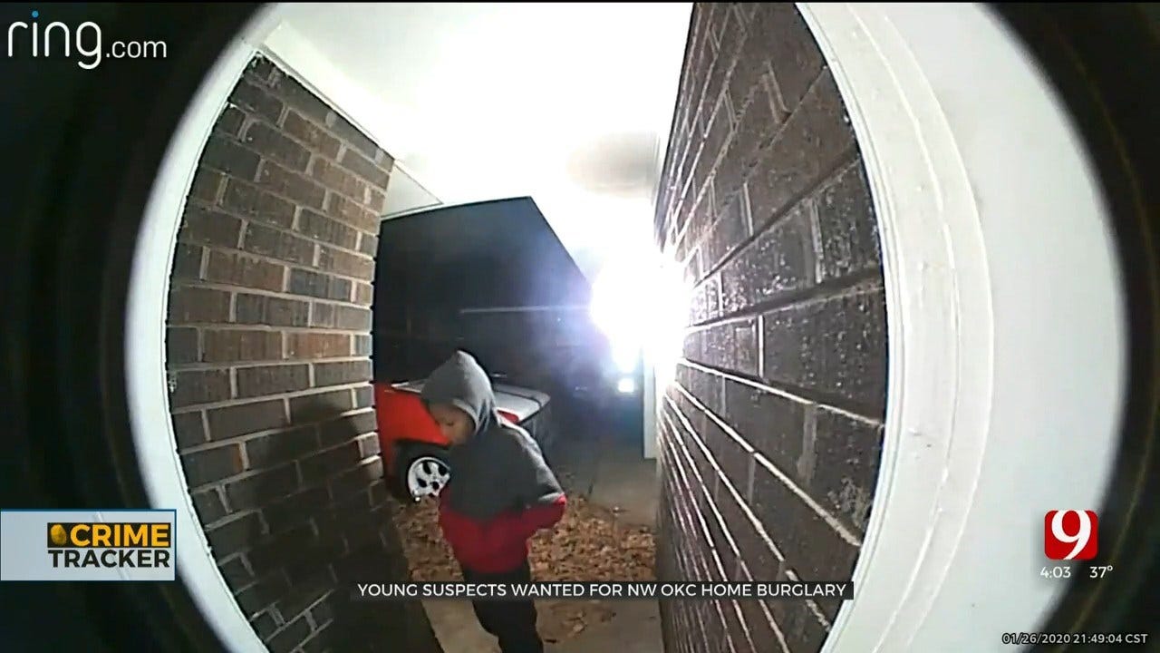 Child Burglary Suspect Caught On Camera Moments Before NW OKC Home Break-In