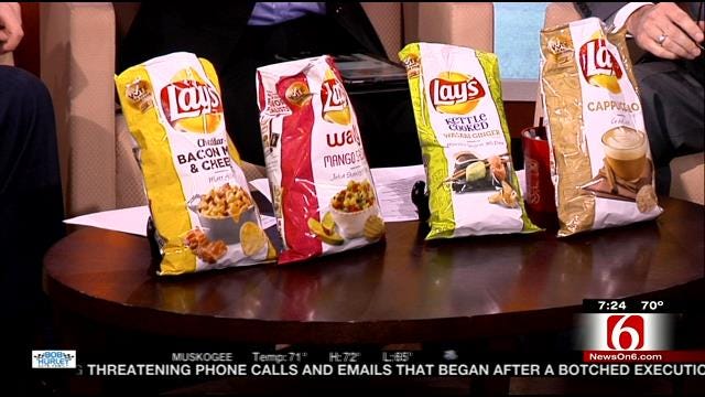 6 In The Morning Samples Lay's 4 Potato Chip Flavor Finalists